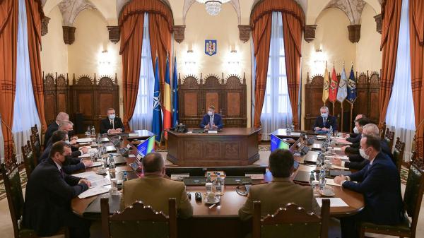 Şedinţă a Consiliului Suprem de Apărare a Ţării, martie 2022