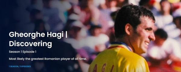 Gică Hagi, protagonistul primului episod al seriei Discovering de pe platforma FIFA+