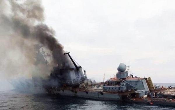 Înregistrare tulburătoare de la bordul navei Moskva, imediat după ce a fost lovită. Ce spune un marinar rus, conştient de amploarea dezastrului