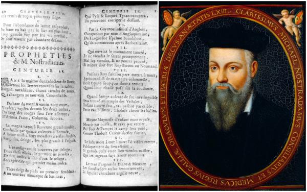 Un manuscris cu profeţiile lui Nostradamus, furat în urmă cu 15 ani, a fost returnat bibliotecii din Roma