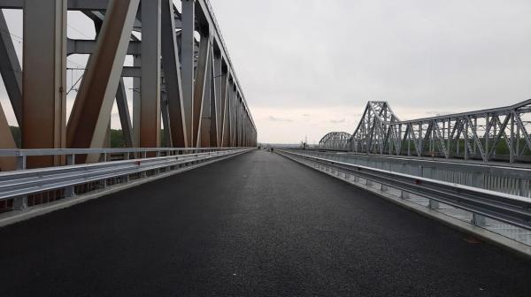Se redeschide traficul pe Podul peste brațul Borcea. Circulația se reia astăzi, de la ora 14.00