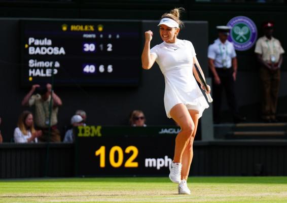 Simona Halep, victorie entuziasmantă la Wimbledon. A trecut de numărul 4 mondial