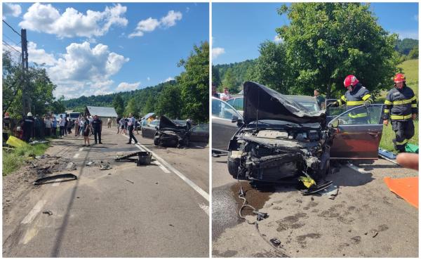 Accident grav pe o şosea din Bacău