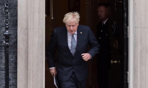 premierul demisionar Boris Johnson