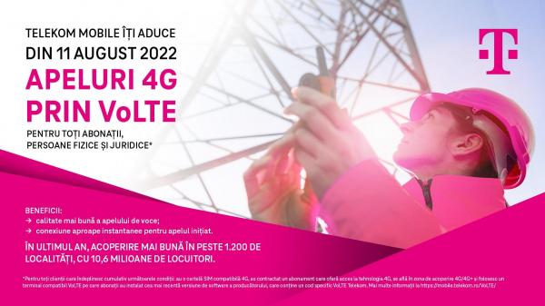 Telekom Mobile continuă să își îmbunătățească acoperirea și calitatea rețelei,