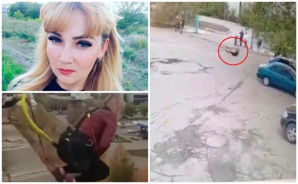 Mărturia unui bărbat care şi-a filmat soţia murind, după ce a sărit de la 30 de metri înălţime