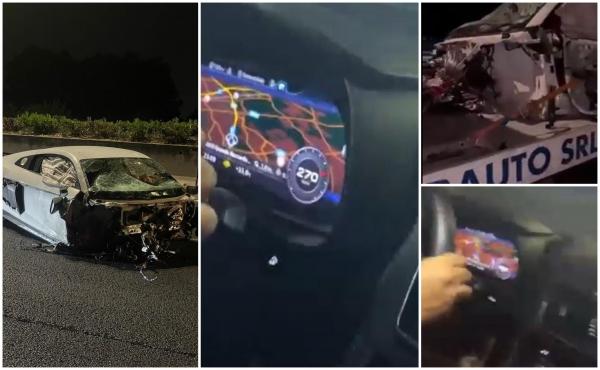 Un tânăr care gonea la volanul unui Audi şi-a filmat moartea pe internet