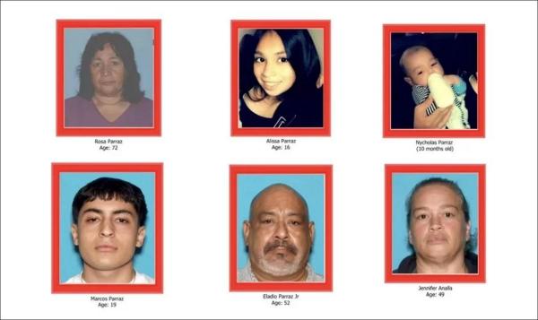 Șase persoane, printre care un bebeluș de 10 luni, au fost ucise într-o casă din California