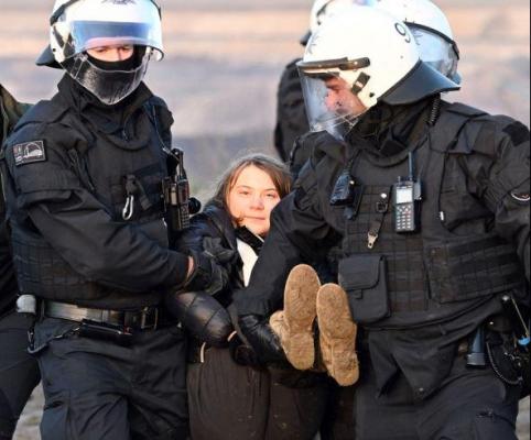 Poliția germană neagă că reţinerea Gretei Thunberg a fost înscenată