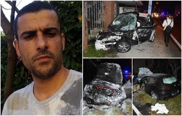 Șofer român beat și drogat, impact înfiorător cu o Alfa Romeo, în Italia. Tatăl unei fetițe de 6 ani a murit pe loc