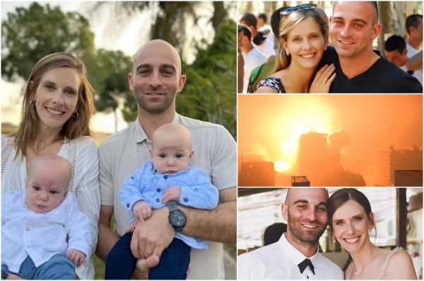 "Şi-au dat viaţa pentru ei". Povestea cuplului care a murit pentru a-şi salva bebeluşii de teroriştii Hamas, după ce le-au invadat casa. Copiii au stat 12 ore ascunşi