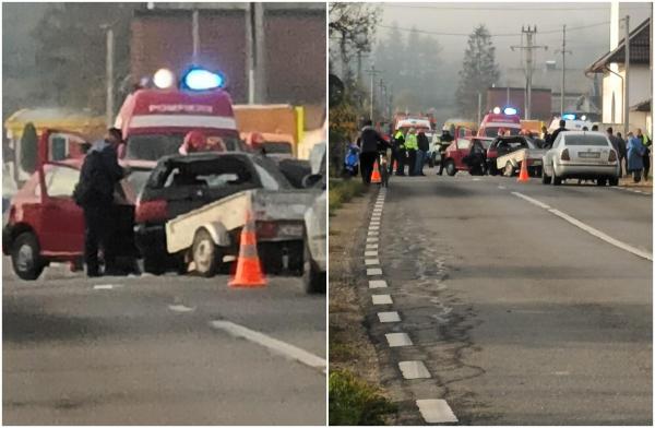 Șofer de 56 de ani, mort pe loc după ce a intrat pe contrasens și a izbit o altă mașină. Tragedie în Întorsura Buzăului