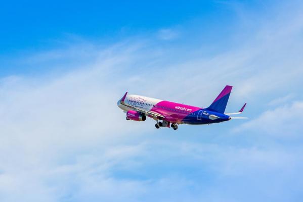 Wizz Air introduce o nouă rută din luna noiembrie. Zborurile vor fi operate de două ori pe săptămână, iar prețurile încep de la 119 lei