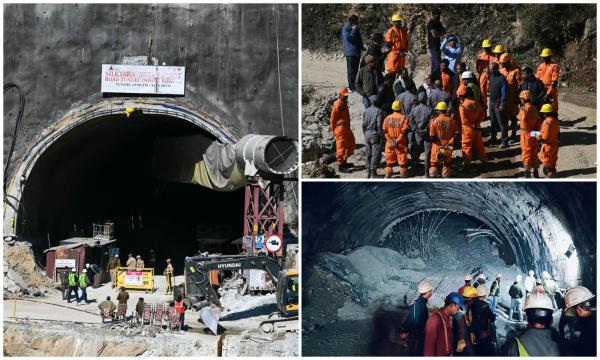 Misiunea de salvare a celor 41 de indieni blocați în tunel, amânată din cauza unei defecțiuni