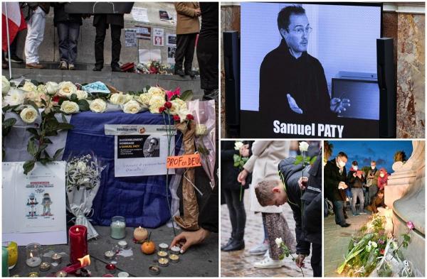 Şase adolescenţi, acuzaţi de implicare în asasinarea unui profesor din Franţa. A fost decapitat după ce le-a arătat caricaturi Charlie Hebdo cu Profetul Mahomed