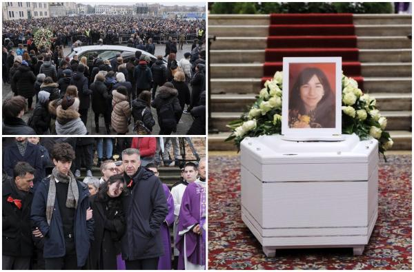 Mii de oameni la înmormântarea Giuliei, studenta ucisă cu bestialitate de iubit. Gestul emoţionant al mulţimii când sicriul a fost scos din biserică
