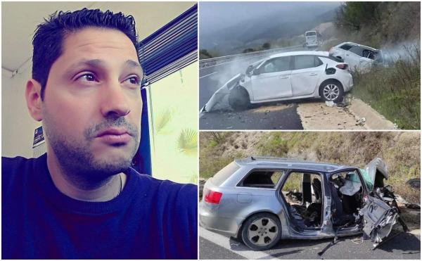 Șase morți după un accident înfiorător, în Sâmbăta Mare. Un Audi plin cu migranți s-a ciocnit frontal cu un Opel pe contrasens, pe un drum din Grecia