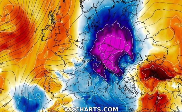 Vortex polar în Europa, în mijlocul primăverii. Iarna revine în forță în vestul, centrul, sudul și estul continentului