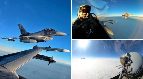 Prima misiune de interceptare a avioanelor de vânătoare F-16 românești în Țările Baltice