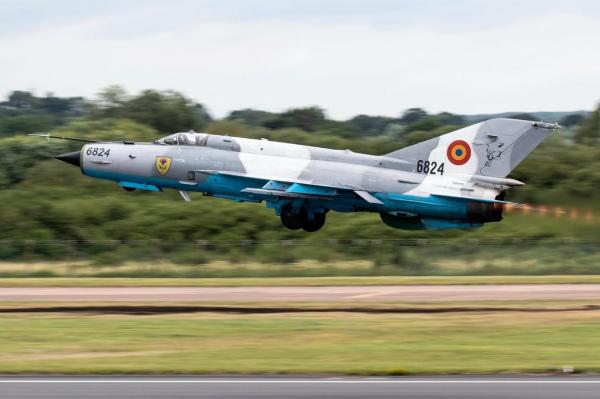 Ultimele zboruri ale aeronavelor MiG-21 pe cerul României. De luni vor fi înlocuite de F-16