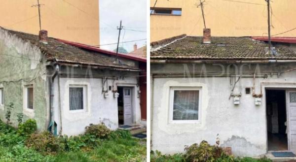 Anexa unui bloc din Cluj, transformată într-un "apartament cochet care oferă linişte şi intimitate". Preţul cerut