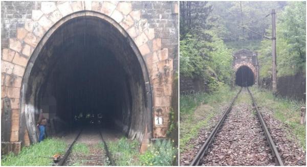 O fată de 19 ani și-a găsit sfârșitul într-un tunel de pe Valea Sadului, spulberată de tren. Varianta sinuciderii, luată în calcul
