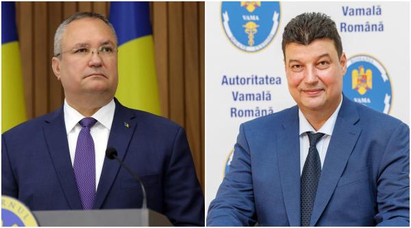 Nicolae Ciucă l-a demis pe șeful Autorității Naționale a Vămilor. "Instituțiile statului trebuie să fie mai performante"