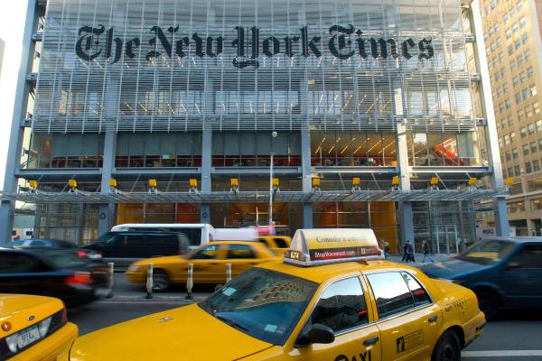 The New York Times, cel mai mare site de ştiri din SUA, primește 100 de milioane de dolari de la Google