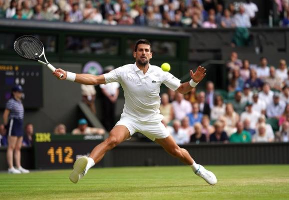 Novak Djokovic la Wimbledon 2023