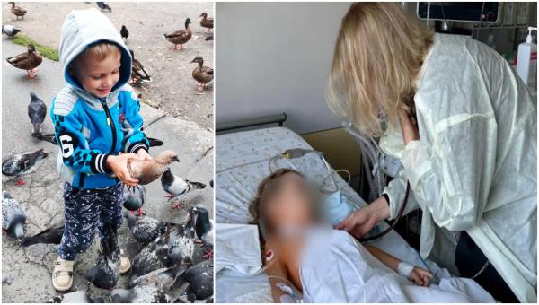 "Inima fiului meu bate!" Momentul sfâșietor în care o mamă ascultă inima băiețelului ei bătând în pieptul altui copil, după un transplant în premieră efectuat în Ucraina