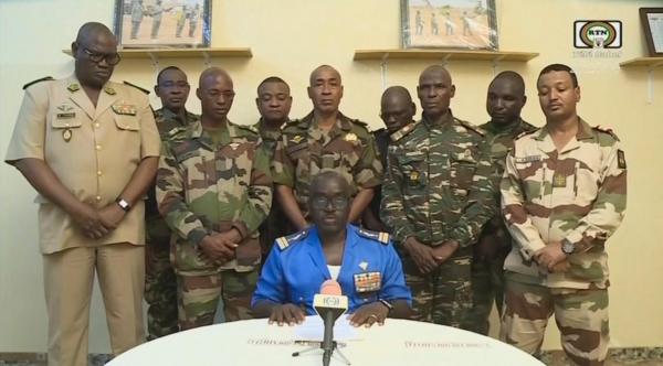Puciștii care au preluat puterea în Niger