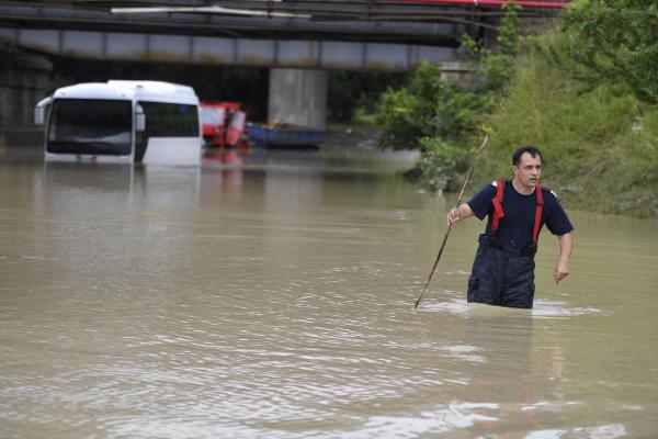 inundații în România