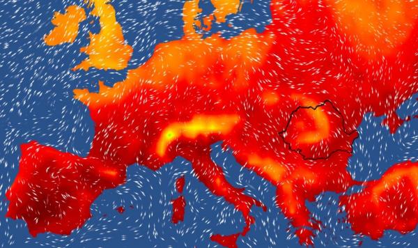 Un nou val de caniculă lovește România. Urmează patru zile cu temperaturi resimțite de peste 40 de grade la umbră
