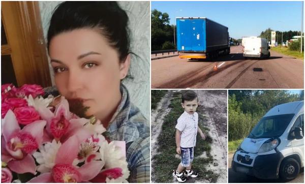 Cinci copii au rămas fără mama lor, după un accident înfiorător. Irina și fiul ei cel mic au fost aruncați câțiva metri pe asfalt, pe o autostradă din Rivne