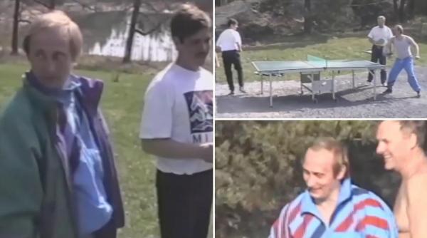 Imagini rare cu Vladimir Putin la începutul anilor '90