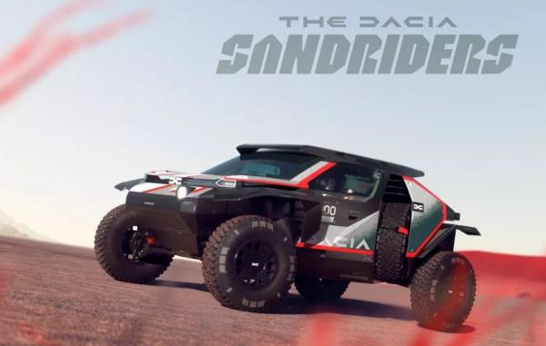 Sandrider, mașina cu care Dacia va participa la Raliul Dakar din 2025. Sebastien Loeb şi Nasser al-Attiyah, printre piloţi