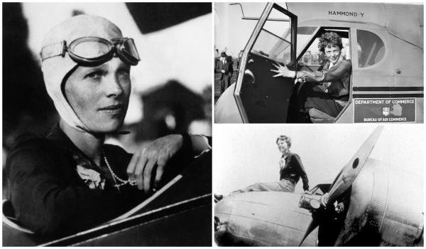 Amelia Earhart, prima femeie care a zburat peste Atlantic