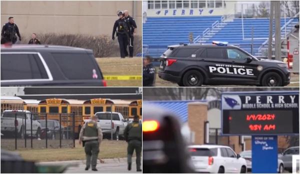 Copil de clasa a șasea mort și alți 5 răniți, într-un liceu din SUA. Un elev de 17 ani a intrat cu pușca în incintă și a tras în ei, apoi s-a sinucis