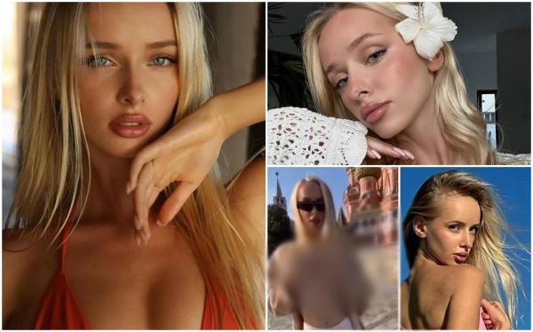 Model OnlyFans, dată în urmărire de ruși. Ucraineanca de 24 de ani s-a filmat în ipostaze indecente în Piața Roșie din Moscova