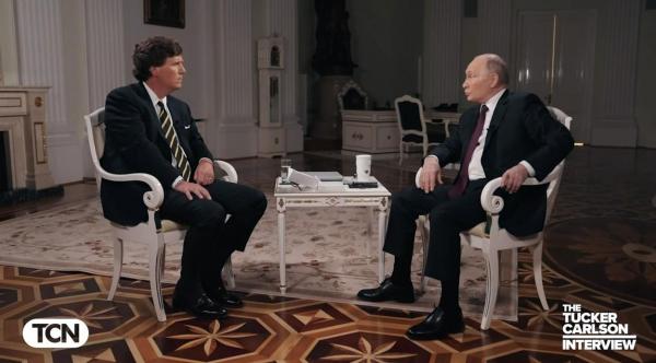 Putin, interviu exploziv cu Tucker Carlson: "Înfrângerea Rusiei e imposibilă". Cum s-ar putea încheia războiul din Ucraina "în câteva săptămâni" şi ce spune despre un atac asupra NATO
