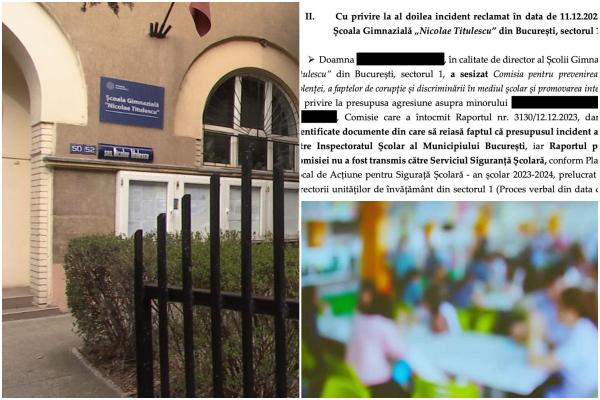 Ministerul Educaţiei îşi cere scuze după ce a oferit un raport în care erau vizibile datele personale ale copiilor implicaţi în cazul de la şcoala Nicolae Titulescu