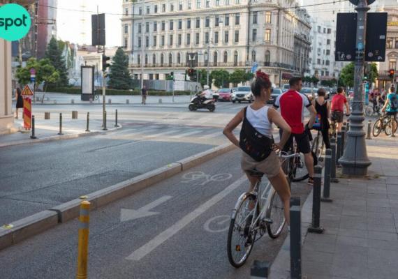 „Ziua cârtiței” pentru bicicliștii din București