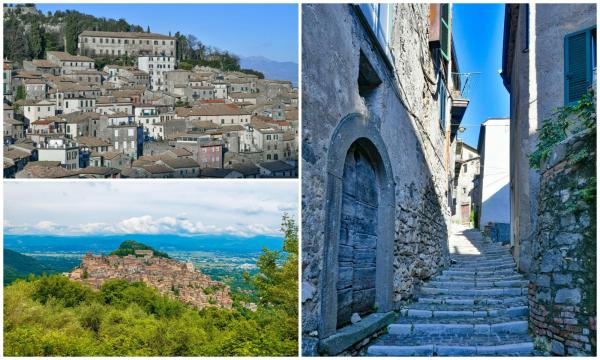 Satul medieval Patrica din Italia are o problemă unică