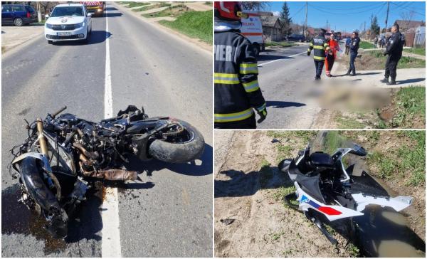 Motociclist decapitat după un accident de groază, în Iaşi. A intrat cu viteză într-un cap de pod și nu a avut nicio şansă
