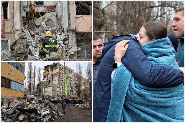Atacul din Odesa. Bilanțul morților a ajuns la 10, printre care o mamă și bebelușul ei: "Au fost găsiţi împreună"