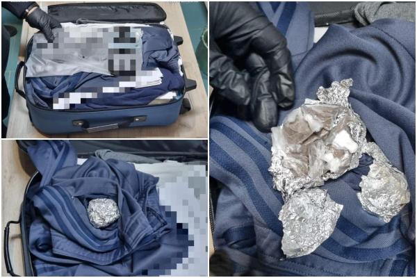 Heroină adusă din Germania, printre haine, găsită de polițiștii din Iași. Două persoane, reținute