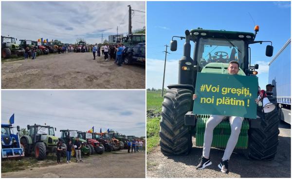 Proteste ale fermierilor români împotriva sistemelor antigrindină, în mai multe judeţe din ţară. Care sunt revendicările lor