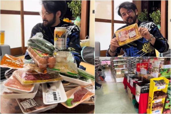 Un japonez stabilit în România arată ce a cumpărat în ţara lui de 450 de lei. Cât costă o bucată de carne Wagyu