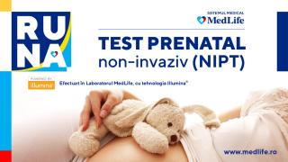 Anomaliile genetice importante din timpul sarcinii pot fi descoperite cu ajutorul testului prenatal non-invaziv RUNA, oferit de Laboratoarele MedLife
