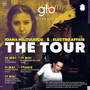 (P) Un nou proiect din scena muzicală. glo™ Presents: The Tour / Ioana Milculescu & Electro Affair
